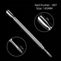 Stainless steel nail cuticle pusher tool model 907 with 145mm length for manicure - Spoon Pointed Style (cj907) / Length 145mm