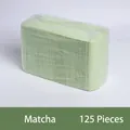 125pcs high-quality disposable matcha green nail art table mats for clean salon workspace - 125PCS / Matcha Green