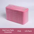 Disposable pink nail art table mats, waterproof and dustproof, 125 pieces pack - 125PCS / Pink