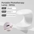 Mini portable UV LED nail lamp in white color for quick drying gel polish and nails - Open Nail Lamp (xzmuv-1) / White