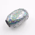 Cinta láser holográfica plateada para accesorios de globos - 10m / Plateado