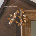 Champagne heart-shaped 5A zircon nail art rhinestone for professional manicures, 8x8mm - Heart 8*8