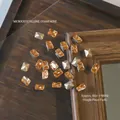 Champagne 5A Zirconia nail art gems in octagonal shape, 6x8mm size for DIY decor - Octagon 6*8