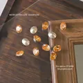 Elegant champagne-colored oval zircon gemstone for professional nail art, 8x10mm - Oval 8*10