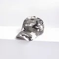 Berretto da baseball mimetico da uomo per protezione solare e attività all'aperto. - Regolabile / Bambini / Modello Bambini - Grigio Bianco