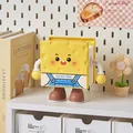 Creative cute yellow cartoon biscuit character pen holder and desktop organizer for kids - Cheese Pen Holder