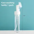 200 ml Schaumspenderflasche mit einem weichen Silikonbürstenkopf zur Gesichtsreinigung - Inklusive Silikonbürstenkopf / 200ml Bürstenstil