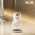 60ml clear refillable travel dispenser bottle with pump for lotion or shampoo, sku - 60ml / Clear
