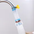 Flexibele kraanverlenging voor de keuken met spatvrije douchekop en filter. - 4de Generatie Geüpgraded / Blauw