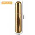 5ml tragbarer nachfüllbarer Parfümzerstäuber Sprühflasche in Glanzgold - 5ml / 1000 Stück/Packung / Helles Gold