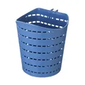 Cesto sospeso in plastica blu con gancio rotante per organizzazione bagno e cucina - Blu scuro