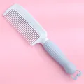Cute light blue cartoon rabbit hair comb with fine teeth for girls hair care daily use - 1 / Nordic Blue