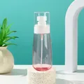 Tragbare transparente rosa Sprühflasche für feinen Gesichtstoner-Nebel im Reiseset - 100ml / Transparent