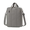 Large capacity gray travel luggage organizer bag with adjustable shoulder strap - L / Gray