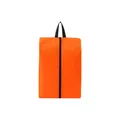 Durable orange waterproof polyester travel storage bag with zipper and handle - Single-Sided Shoe Bag / Orange