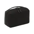 Black waterproof Taslan digital storage bag for travel and home organization use - L / Black
