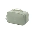 Bolsa de almacenamiento portátil verde para ropa interior y sujetadores de tela Taslan - Capa Doble (Grande) / Verde matcha