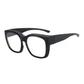 Classic matte black TR polarized fit-over sunglasses for stylish and timeless eyewear fashion - C8 Matte Black Frame Photochromic Lens