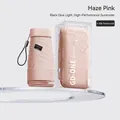 Ultra-light mist pink mini sun umbrella with 6-rib reinforcement and UV protection case - 6-Fold 6-Rib Style / Ultra Mini 15cm / Misty Pink