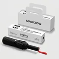 Durable black automatic folding umbrella with premium protective gift box - 72-Bone Automatic (Gift Box) / Obsidian Black