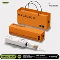 Rice white automatic anti-rebound umbrella for sun and rain with premium gift box packaging - Rice White (72 Ribs Gift Box)
