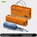 Haze blue automatic windproof sun and rain umbrella with premium gift box packaging - Haze Blue (72 Ribs Gift Box)