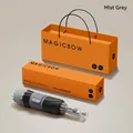 Premium misty grey automatic anti-rebound umbrella with designer orange gift box - LED Misty Gray (20 Ribs 125cm)