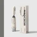 Ombrello automatico premium con manico a moschettone nel colore crema Wutong Rice - Riso Indus