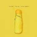 Compact yellow 5-fold capsule umbrella with UV protection for sun and rain use - 6-Rib 5-Fold Mini Capsule Umbrella / 6 Ribs (15cm) / Lemon Yellow
