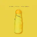Ultra-light 5-fold mini capsule umbrella in vibrant yellow, compact design for sun and rain - 6-Rib 5-Fold Capsule / Lemon Yellow