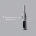 Gray automatic 16-rib folding umbrella for sun and rain with 105cm diameter canopy - J Series - 10-Rib Automatic / French Automatic Series / Mist Grey