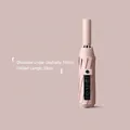 Pink automatic folding umbrella with 105cm canopy diameter and 33cm folded length. - Enlarged 10-Rib Automatic Black Glue Sun & Rain Umbrella / Dusty Pink