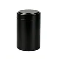 Small matte black stainless steel memorial cremation urn for pet ashes 70x45mm canister - 70x45mm / Black