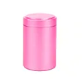 Kleine rosa Tierurne für Asche im eleganten 70x45mm zylindrischen Gedenkdesign für Haustiere - 70x45mm / Rosa