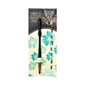 Elegant vintage black wooden dip pen calligraphy set featuring five professional replacement nibs - Pearl Cloud Pattern (CA457-04) / Black