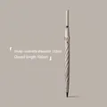 Grand parapluie droit automatique beige de 132 cm de diamètre, conception coupe-vent - Série MaX / 130cm pour 3-4 Personnes / Riz Indus