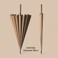 Professioneller automatischer Langstielschirm mit 16 windfesten Rippen in Khaki-Finish - 16 Rippen Automatisch / Klein (98cm Durchmesser) / Khaki