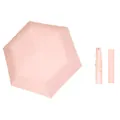 Lightweight pale pink compact sun umbrella with UV protection and matching sleeve. - Sun & Rain Pencil Umbrella / Approx 113g (Sunscreen UPF50+) / Sakura Pink