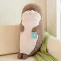 Cute brown and cream sea otter plush toy, soft stuffed animal for bed and home decor. - Standing Seal / Brown / 70cm