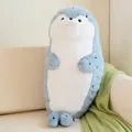 Cute soft blue and white seal plush toy stuffed animal, soft pillow for sleeping - Standing Seal / Blue / 70cm