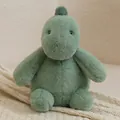 Soft green plush dinosaur toy in Nordic style, 8-inch cute stuffed animal gift - Dinosaur