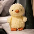 Peluche de canard jaune mignon faite d'un tissu doux et moelleux de haute qualité - Poussin Jaune / 20cm