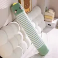 Cousin de traversin rafraîchissant en soie glacée avec rayures vertes de dessin animé - 80cm / Dinosaure