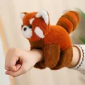 Adorable plush red panda slap bracelet animal wristband accessory for children's gifts - Raccoon / 23cm