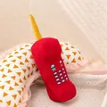 Nostalgic red brick mobile phone plush toy vintage cellphone stuffed doll for kids - Red Retro Phone / Inflatable Mobile Phone Prop
