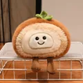 Peluche de brazo de gitano adorable con cara sonriente y detalle de hoja verde decorativa - Sabor Original