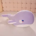 Soft purple whale plush toy for bed sleeping comfort and nursery room decoration - 10cm / Whale-Pink