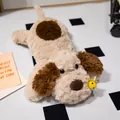 Adorable plush bee dog pillow with soft brown ears and fuzzy texture for kids - 35cm / Light Brown Dog