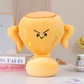 Creative and funny yellow trophy plush toy with cute embroidered facial expression and GOOD text - Creative Trophy (10cm Pendant) / Small Pendant / Orange Yellow