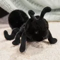 Niedliches weiches schwarzes Ameisen-Plüschtier mit realistischer Fellstruktur für Kinder - 23cm / Schwarze Ameisenantenne